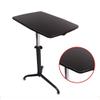WDFYJ Computer Workstation Laptop Desk Bracket Solid Wood Laptop Bracket Hospital Bed Desk 62 * 38 * 67-91CM (Four Colors)(Black) view 3