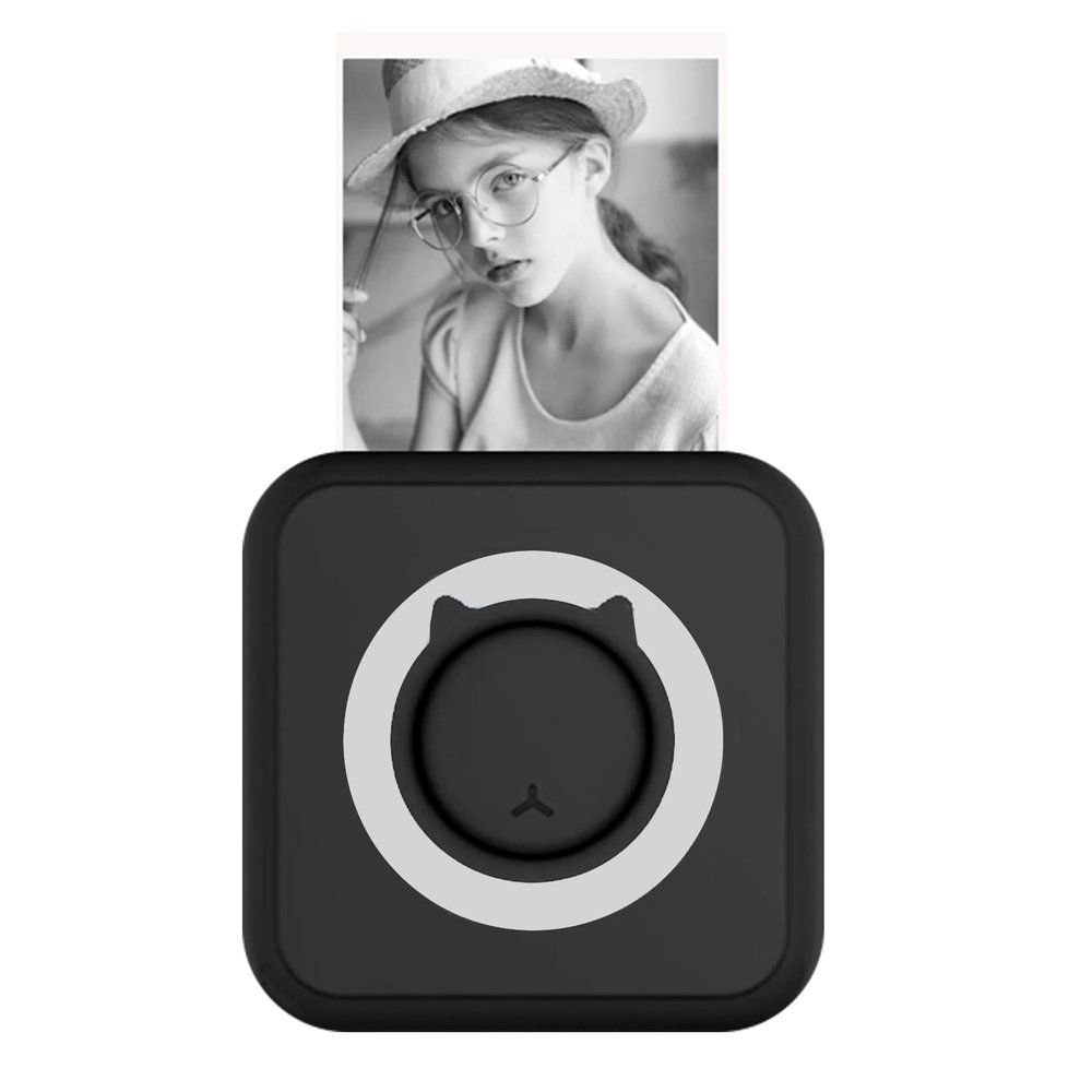 YDuupxe Mini Printer ABS Smart Pocket Thermal Picture Printer USB Photo Printer iOS (B-3)