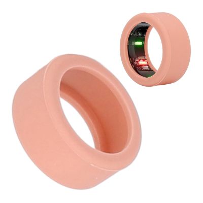 Scratch Silicone Ring Protector Cover, Skin Friendly Smart Ring Sleeve with Elastic Construction for Ring 3, Compatible with All Smart Rings on The Market (S)