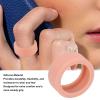 Scratch Silicone Ring Protector Cover, Skin Friendly Smart Ring Sleeve with Elastic Construction for Ring 3, Compatible with All Smart Rings on The Market (S) view 2