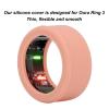 Scratch Silicone Ring Protector Cover, Skin Friendly Smart Ring Sleeve with Elastic Construction for Ring 3, Compatible with All Smart Rings on The Market (S) view 4