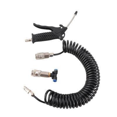 Air Duster,Air Duster Blow Set, Pneumatic Wind Blowing Kit with Small Connector, PU Hose for Machinery Dust Cleaning