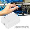 Fine Workmanship, Flexible Corner, Single Port RJ45-8P8C CAT6 Mounted Desktop Information Box with Built in Screws, for Networks Wiring view 4