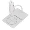 Digital Microscope, Handheld USB 1080P HD 1000X 2MP Microscope with Adjustable Stand for Circuit Board Repair, Fabric Skin Observation (White) view 2