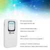 5G Mobile Hotspot, Nano SIM Card Slot, Connects Up to 16 Devices, 2.01in Touch Screen Portable Device, IP67 802.11ax Protocol, Supports WIFI6 view 3