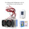 144W Thermoelectric Peltier Refrigeration DIY Cooler Kit, Semiconductor Air Conditioning System for Fridge, Mini Air Conditioner, Pet Coolers view 2