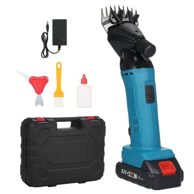 Garosa Wool Shears, 6 Adjustable Speed Control Electric Sheep Shears, Ergonomic Handle, Suitable for Family Farms, Pasture Breeding Labor Saving for Beginners, Professional Wool Clipper