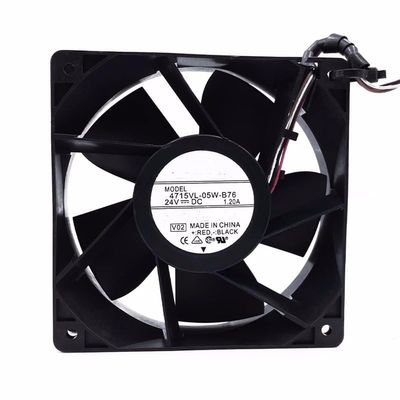 for 4715VL-05W-B76 24V 1.20A 12CM 12038 ACS880 Inverter Cooling Fan