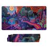 Larger Mouse Pad with Anti-fray Stitching, Premium-Textured & Waterproof Computer Mousepad with Non-Slip Rubber Base, Gaming Mouse Mat for Laptop Office & Home, (Pink,Landscape) 36"X16" Ergonomic Y-10 view 2