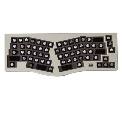 SZRKBD Topre Switch Ergonomic Capacitive Keyboard, Wired, QMK VIA, All Keys Programmable (Retro Whit, 45g)