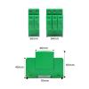SAIYRMKQ 2P 3P DC SPD 500V 800V 1000V 1200V 20KA~40KA Din Rail Solar Outdoor Power Protection Protective Device Surge Protector Surge Satisfied(3P,1200V) view 2