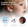 Kids Headphones, Wireless, Bluetooth, Air Conduction Open Ear Headphones, IPX5 Waterproof, Memory Titanium Neckband, Skin-Friendly Materials, 20H Playtime, Supports Calls, Kids Earbuds (Red) view 3