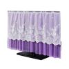 TTOBHF Lace Tv Cover Dust Cover, Indoor Tv Screens Protectors Cover, Tv Computer Display Protection Cover, Antistatic Television Monitors Tv Cover(Purple,47inch) view 1