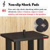 CHZDPP Surround Sound Speaker Stand for Studio Theater, Universal Stereo Cabinet for Shockproof, 11 19 31 39 inch Tall Freestanding Vintage Stereo Console(35x40x50cm/13.8x15.7x19.7in) view 4