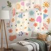Abstract Shapes Wall DecalsGiant Set of Wall StickerModern Wall Art Wall Decals, Colorful, Rainbow, Pattern Stickers (Irregular Wall Stickers) view 1