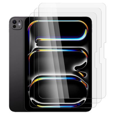 3x Tempered Glass Screen Protector for Apple iPad PRO 11 Inch M4 7th Gen 2024 Bulk Toughened Guard
