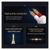 AISEER 1 Pair HiFi Speaker Cable Audio Amplifier Cable High Purity Oxygen-Free Copper with Banana 24K Gold Plug Cable(1 Meters) view 4