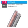 AISEER 250 Cores DIY HiFi Audio Cable Oxygen Free Pure Copper Ofc Speaker Cable for Car Audio Home Theater KTV DJ Audio Wire DIY Speaker Wire(30 Meters) view 3