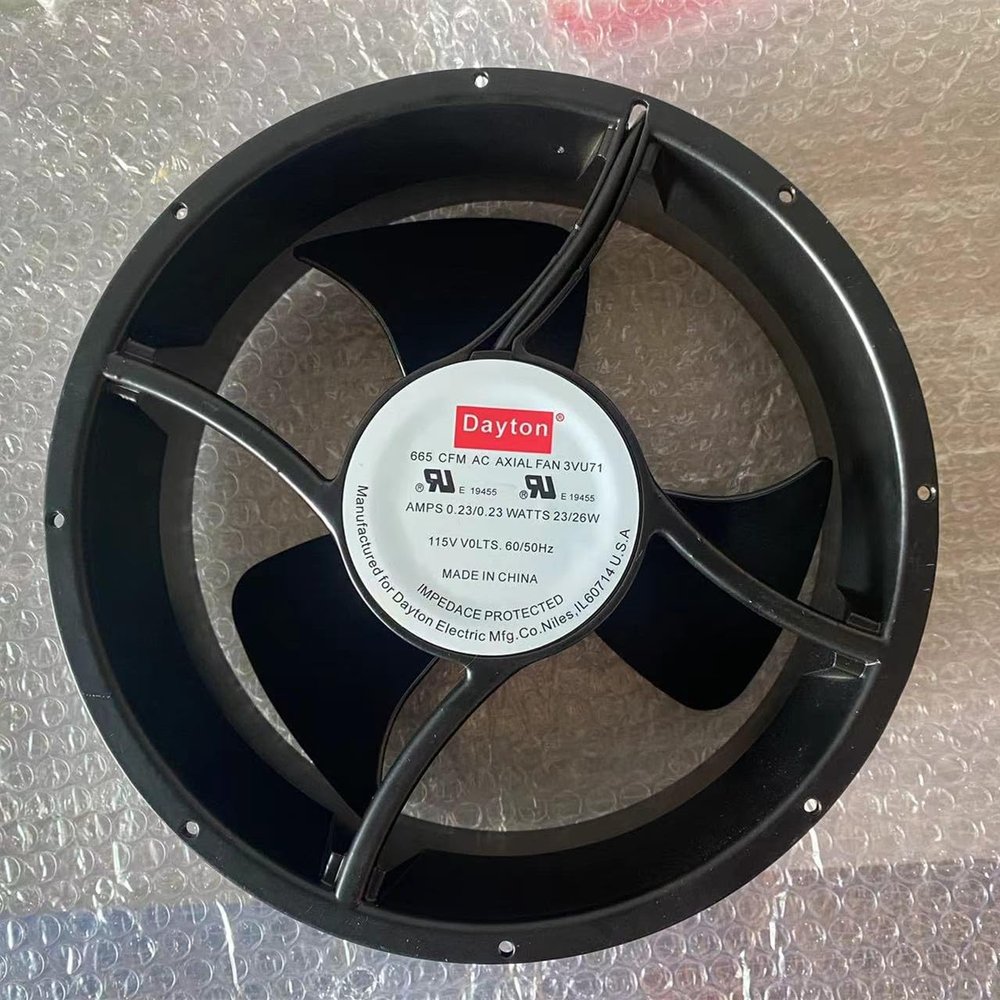 3VU71 AC115V 0.23A 23/26W 25489mm 2-Wire Cooling Fan for 3VU71 AC AXIAL Fan