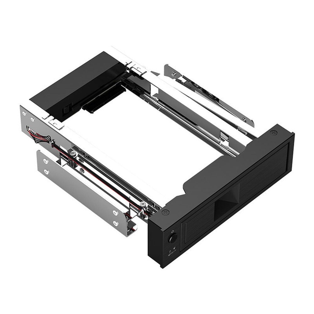 1106SS Trayless Hot Swap Rack for 3.5inch Hard Drives Internal Backplanes Enclosure Lockable Drives Bay