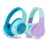 PowerLocus Bobo Kids Headphones (Blue) with P1 Kids Headphones (Teal/Purple) view 1