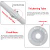 15.7-23.5in Telescopic Indoor and Outdoor Camera Bracket Metal Hoisting Ceiling Bracket, Used for Security Dome Network Camera Installation (40-60CM-PQ) view 4