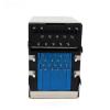 UDE RUP-FN-0037 Gigabit RJ45 Ethernet Port+Double Layer USB 3.0 Interface with Lamp Original Factory Connector view 2
