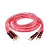 AISEER 1 Pair Oxygen-Free Copper OFC Audio HiFi Speaker Cable Banana Plug to Banana Plug Speaker Cable Center Audio Speaker Cable(20 Meters) view 1