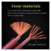 AISEER 1 Pair Oxygen-Free Copper OFC Audio HiFi Speaker Cable Banana Plug to Banana Plug Speaker Cable Center Audio Speaker Cable(20 Meters) view 3