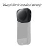Acouto Lens Cap for X4 Silicone Case Protector Lens Guard Cover Lens Cap Cover Lens Protective Cover Abrasion Soft Camera Lens Cap (Black) view 4