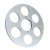 1/4 10.5 Inch Empty Tape Reel, Aluminum Alloy 6 Hole Opening Machine Part Empty Takeup Reel Universal Wind for Reel to Reel Tape Player (Pomyao385usdnr0-12) view 4