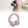 Headphones, Headphones Multifunctional Foldable Innovative Plush Warm Earmuff with Colorful Breathing Light for Home (#3) view 3