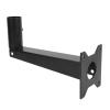 Satellite Wall Mount, Heavy Duty Long Pole Mount for Internet Kit with Metal Construction, Easy Installation on Various Surfaces, Black view 4
