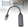 4K HD Resolution Video Sound Grabber Card, Aluminum Alloy Multimedia Interface Card with AWG26 Standard Cable Support 15 Meters Input, for OS X (USB3.0) view 3