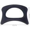 TOPINCN Black Ergonomic Horizontal Laptop Server Stand, Tablet Desktop Base Holder with Arch Bridge Design, Exquisite Processing view 4