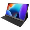 Goshyda Portable Display Screen, 15.6inch 1080P USB C, HDMI Computer Display Gaming Monitor with PU Cover, for Laptop PC Phone Game Console view 1