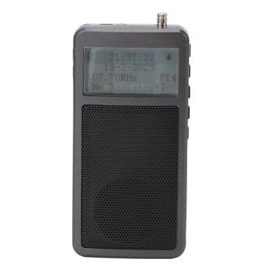 Portable FM Radio with, Handheld FM Pocket Radio for Walk Jog Gym Camping, FM Radio for Indoor Outdoor with Multifunctional Features