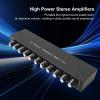 10 Channel Headphone Amplifier, Superior Audio, 1 in 10 Out for Studio, HiFi Analog Circuitry, Low Noise Amplifier, Multi Output view 3