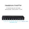 10 Channel Headphone Amplifier, Superior Audio, 1 in 10 Out for Studio, HiFi Analog Circuitry, Low Noise Amplifier, Multi Output view 4