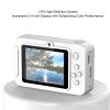 Digital Cameras, 4K HD Camera, 40MP Autofocus Point and Shoot Cameras with 8X Zoom Anti Shake, 2.4 Inch Screen Compact Vlogging Camera for Travel Beginner (White) view 3