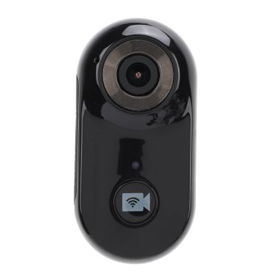 Pet Action Camera 90 Degree Wide Angle 1080P 2MP Body Worn Camera with Back Clip Small Action Camera 1/4in Thread Case for Outdoor Cycling (Black)