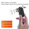 Pet Action Camera 90 Degree Wide Angle 1080P 2MP Body Worn Camera with Back Clip Small Action Camera 1/4in Thread Case for Outdoor Cycling (Black) view 2