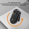 Pet Action Camera 90 Degree Wide Angle 1080P 2MP Body Worn Camera with Back Clip Small Action Camera 1/4in Thread Case for Outdoor Cycling (Black) view 4