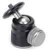 Ball Head, Tripod Ball Head with 1/4inch Tripod Screw Head 360 Degree Mini Ball Head Hot Shoe Mount Adapter for DSLR Camera, Tripods view 1
