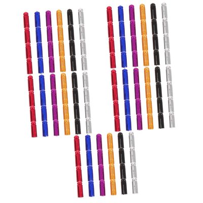 BESPORTBLE 120pcs Aluminum Alloy Dart Flight Wing Protectors Lightweight Wing Correctors for Enhanced Flight Stability for Dart Enthusiasts and Competitive Players