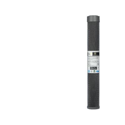 QXCIVR Water Purification Filter 15inch/20inch Universal Water Filter Replacement PP Cotton Actived Carboned Removal The Cholorine,Water Filter Element(Cabron 4)