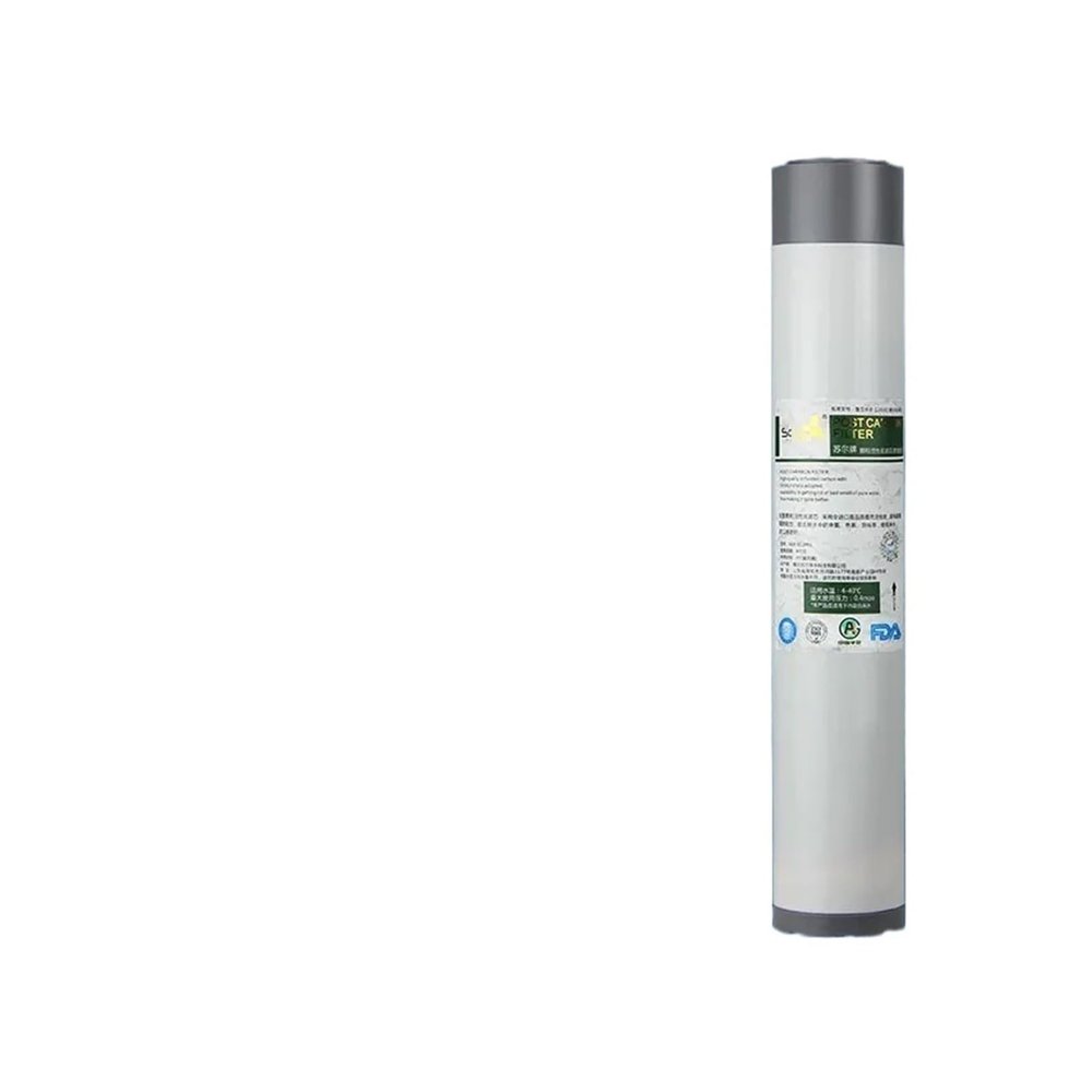 QXCIVR Water Purification Filter 15inch/20inch Universal Water Filter Replacement PP Cotton Actived Carboned Removal The Cholorine,Water Filter Element(UDF)