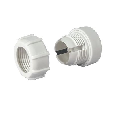 Kado 1/4" Screw Thread to 17mm Ball Head Bracket Connector White, Adapter Universal for Tripod Portable Monitor, Tablet, Phone, Camera Mounting Accessories, Motocycle Action Camera, GPS, Webcam