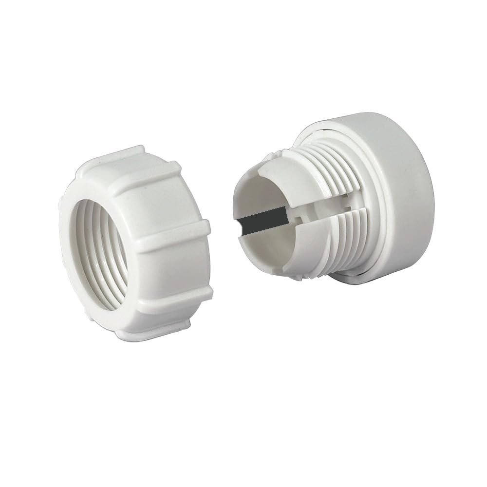Kado 1/4" Screw Thread to 17mm Ball Head Bracket Connector White, Adapter Universal for Tripod Portable Monitor, Tablet, Phone, Camera Mounting Accessories, Motocycle Action Camera, GPS, Webcam