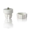 Kado 1/4" Screw Thread to 17mm Ball Head Bracket Connector White, Adapter Universal for Tripod Portable Monitor, Tablet, Phone, Camera Mounting Accessories, Motocycle Action Camera, GPS, Webcam view 2